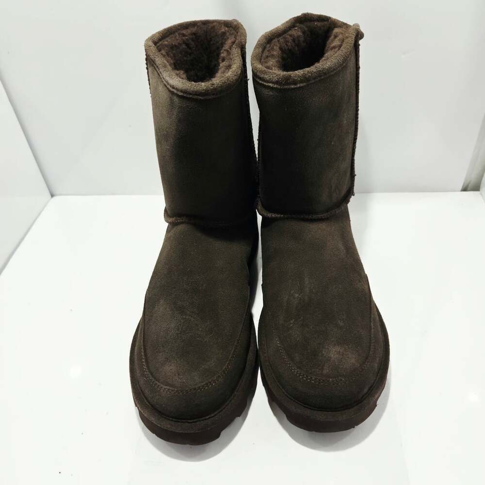 Bearpaw Brady Boots Size 13 Chocolate Brown Suede Winter